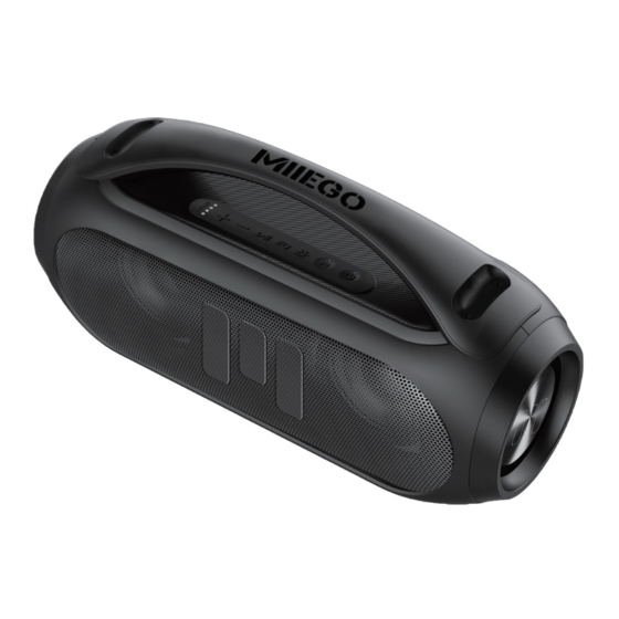Miiego MiiBLASTER GO Quick Start Manual