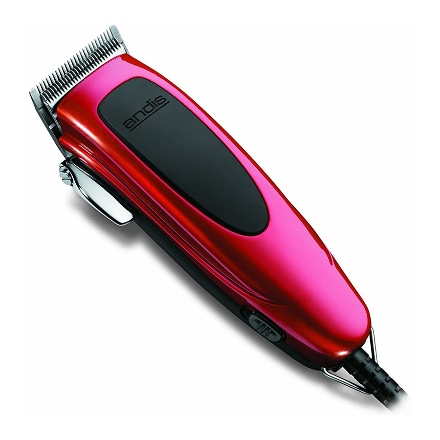 Andis HSP-1, PM-1, PM-1L, PM-2, PM-4 - Trimmers Manual