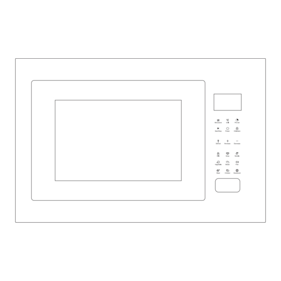 Cata MW BI2505DCG WH Instruction Manual