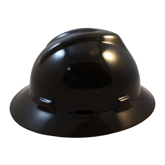 MSA V-Gard Cap and Hat Care And Use