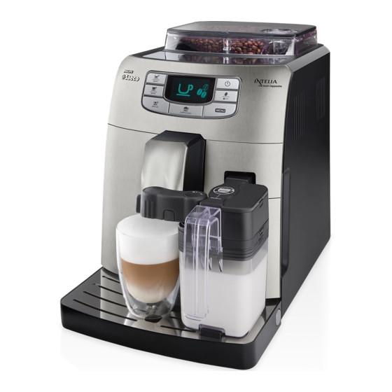 Philips Saeco HD8753/87 Quick Start Manual