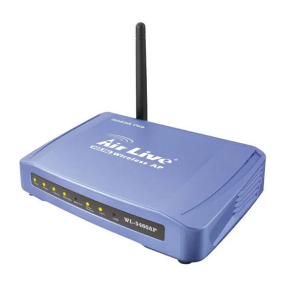 Air Live WL-5460AP v2 User Manual