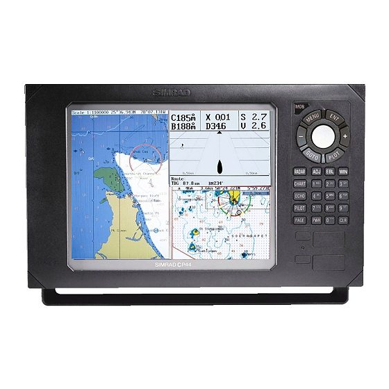 Simrad CP54 Manual