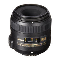 Nikon AF-P DX NIKKOR 10-20mm f/4.5-5.6G VR User Manual