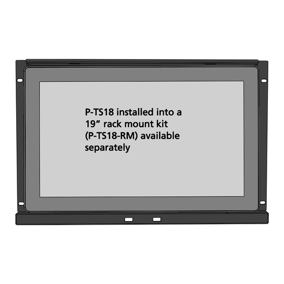 ETC P-TS18 Setup And Connect Manual