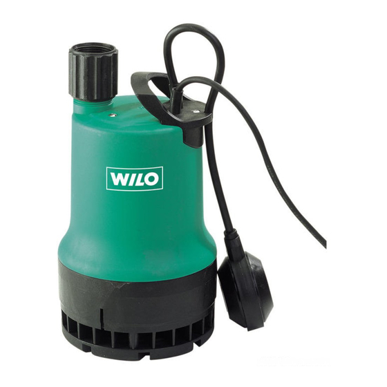 Wilo Drain TM 32 Series Installation And Operating Instructions Manual