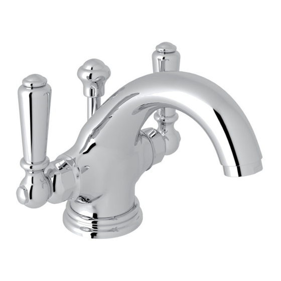 Rohl Perrin & Rowe U.3626X Manual