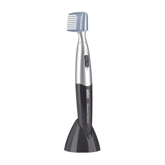 Braun Exact PT10 Use Instructions