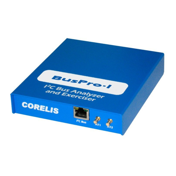 Corelis BusPro-I User Manual
