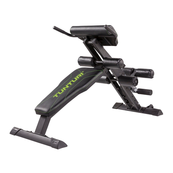 Tunturi CT 80 Core Trainer User Manual