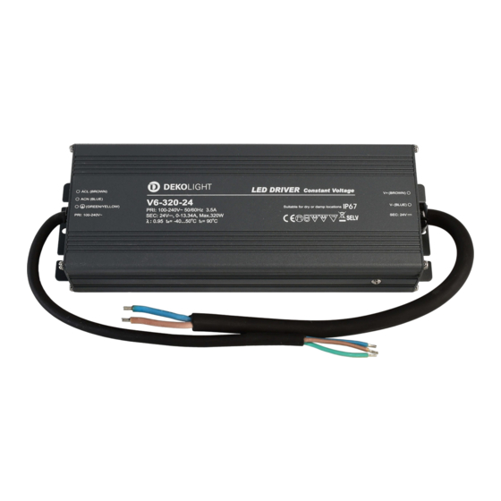 DekoLight V6-320-24 Product Notes