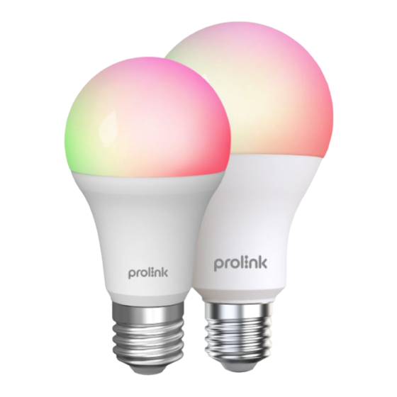PROLiNK DS-3601 Smart LED Bulb Manuals