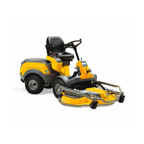 Stiga PARK PRO 23 4WD Installation Manual