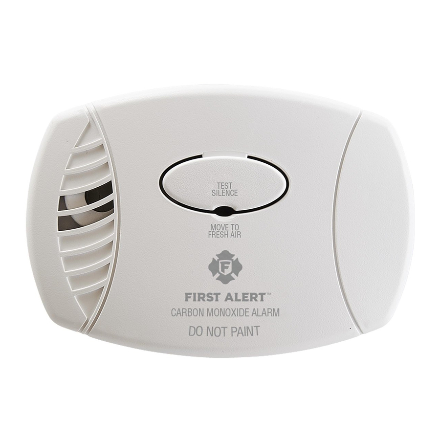 First Alert CO600 Manual