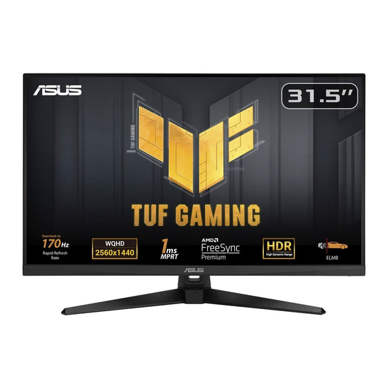 Asus VG27AQA1A Series User Manual