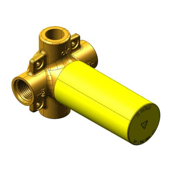 ZUCCHETTI R97830 Instruction For The Installation