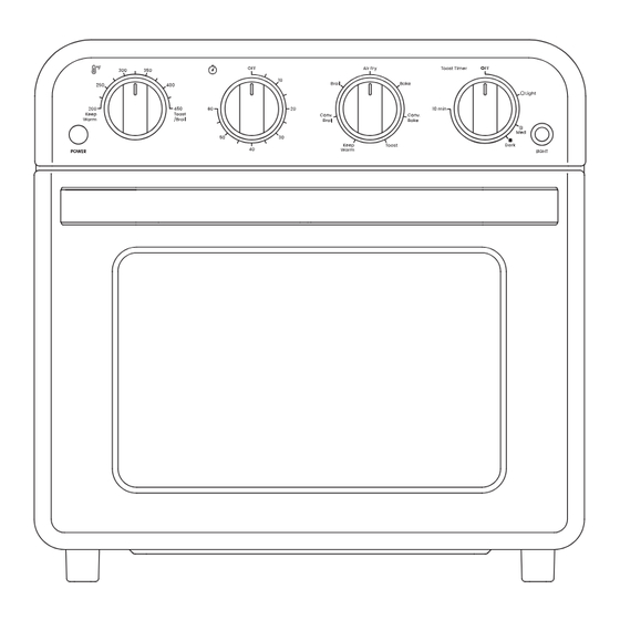 Chefman Toast-Air RJ50-SS-M18 User Manual