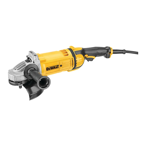 DeWalt DWE4559-XE Instruction Manual