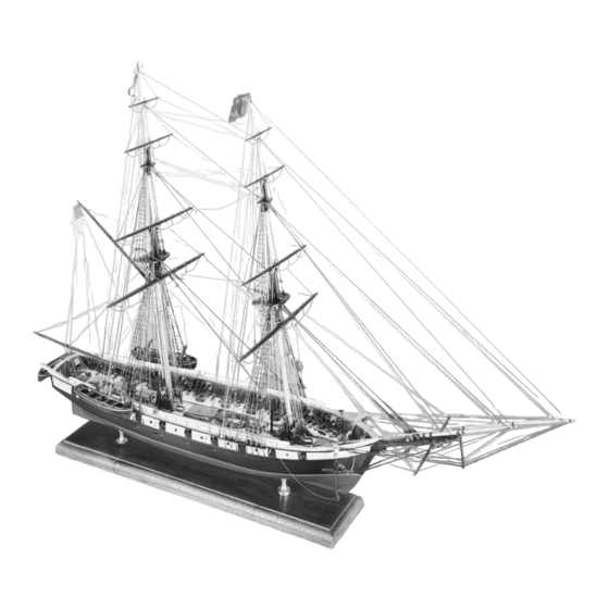 U.S. Brig Niagara Wooden Ship Kit Manuals