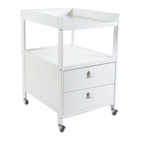 Quax Changing table Manual