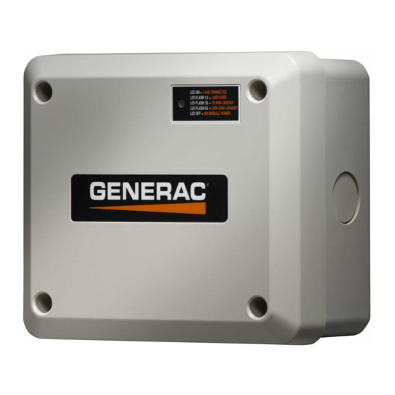 Generac Power Systems 006873 Manuals
