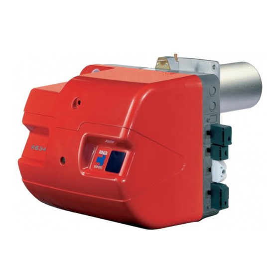 Riello RS 34/M MZ Installation, Use And Maintenance Instructions