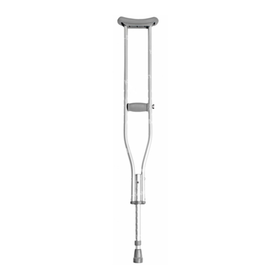 Kid-Man 01-2003NE Underarm Crutch Manuals