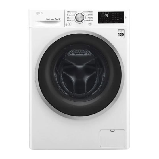 LG WD1275TC5W Owner's Manual