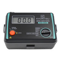 Kyoritsu Electrical Instruments Works KEW 4105A Instruction Manual