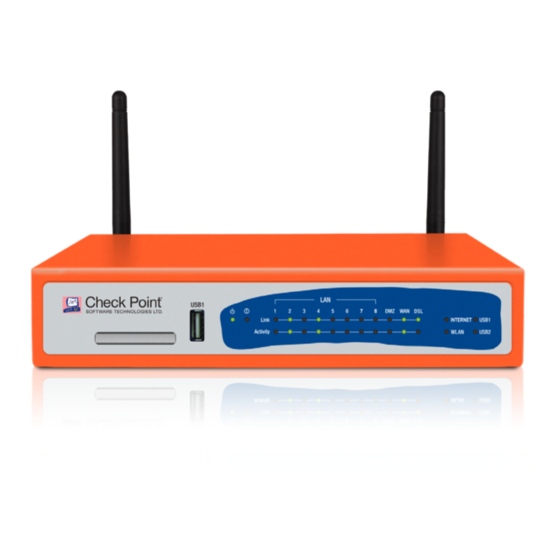Check Point 600 Installation Manual