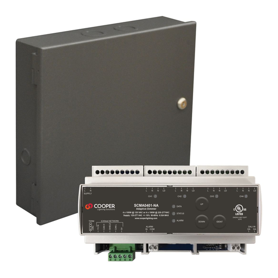 Cooper WaveLinx Wired ILS-SCMA0401-1 Installation Instructions Manual