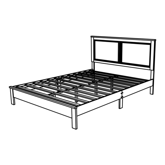 New Classic Furniture B561-300 ARIES 5/0 Q PANEL BED-HB/FB/RAILS Assembly Instructions
