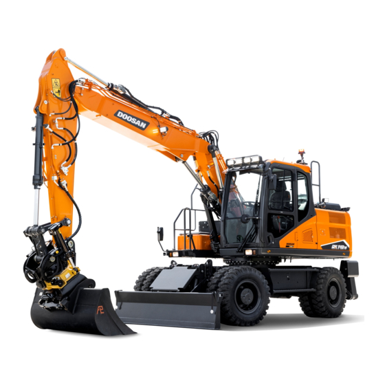 Doosan DX140W Manuals