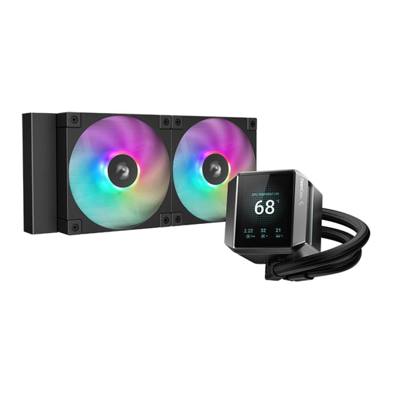 Deepcool MYSTIQUE Series Installation Instructions Manual