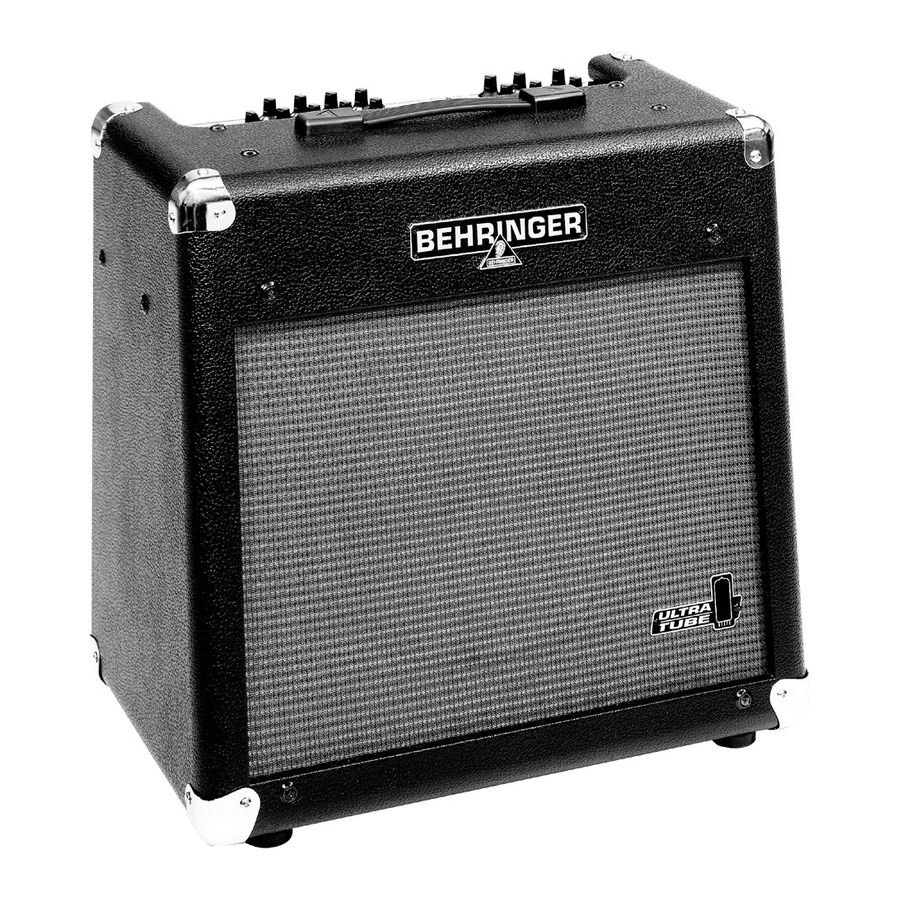 Behringer Vintager AC112 User Manual