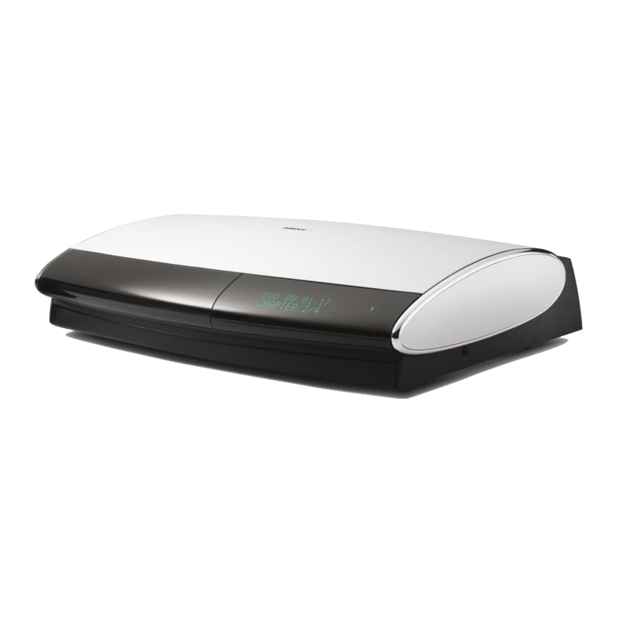 Bose Lifestyle DVD Owner's Manual