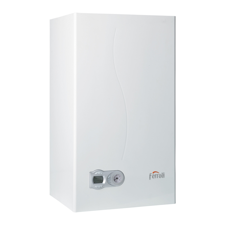 Ferroli ECONCEPT TECH 25 C Instructions For Use, Installation And Maintenance