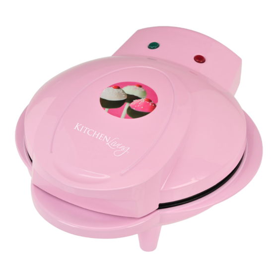Kitchen Living 42508-14 Cake Pop Maker Manuals