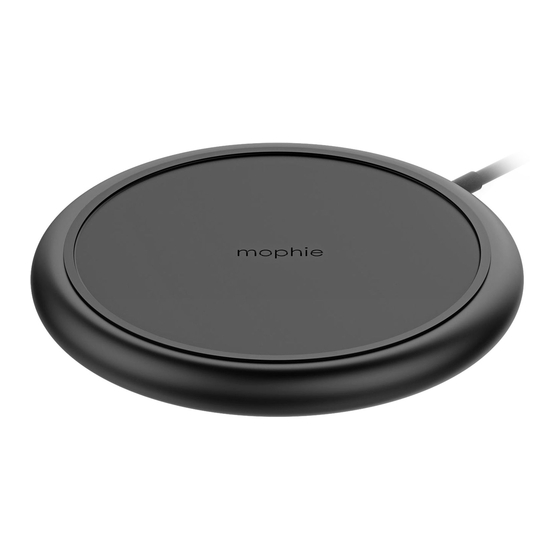 Mophie charge stream pad plus User Manual