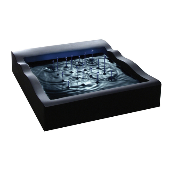 HoMedics AQUASCAPE AQ-DANC Instruction Manual And  Warranty Information