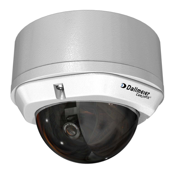 dallmeier CasinoCam DDF3000AV Installation And Configuration Manual