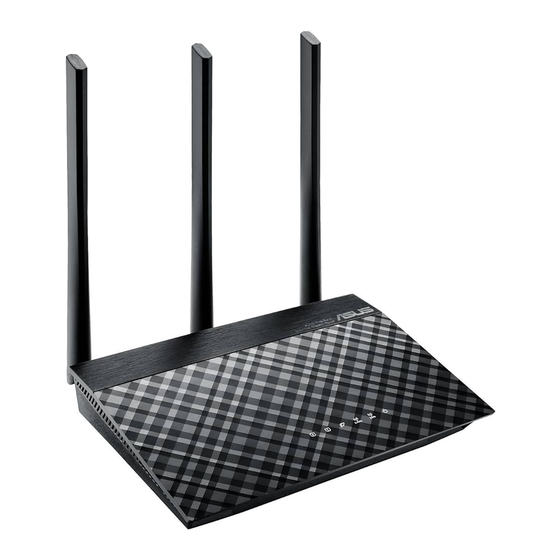 Asus RT-AC750GF Wi-Fi Router Manuals