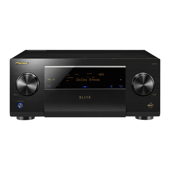 Pioneer SC-LX79-S Service Manual