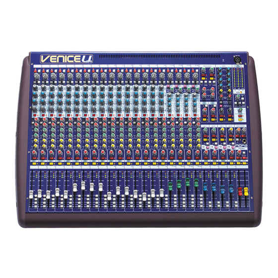 Midas VeniceU16 Operator's Manual
