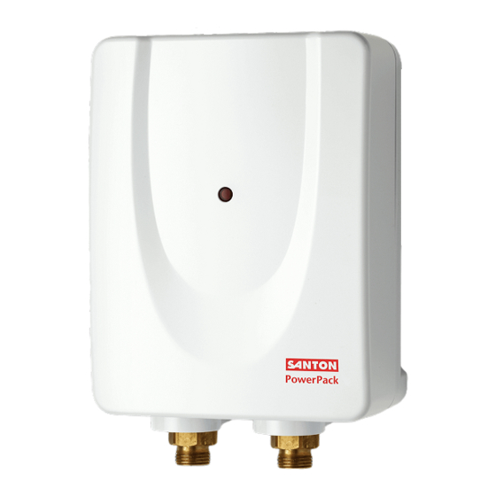 Santon PowerPack Fitting Instructions Manual