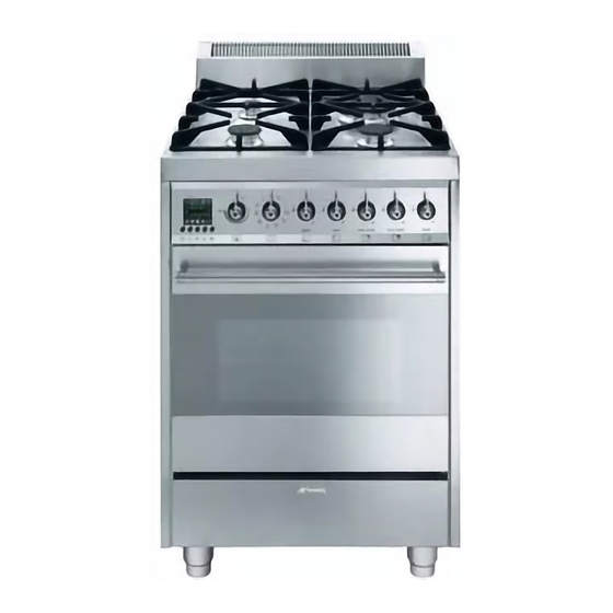 Smeg CE6GPXU Instruction Manual