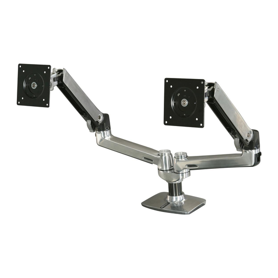 Ergotron LX Dual Side-by-Side Arm User Manual