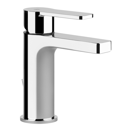 Gessi CORSO VENEZIA 47101 Manual