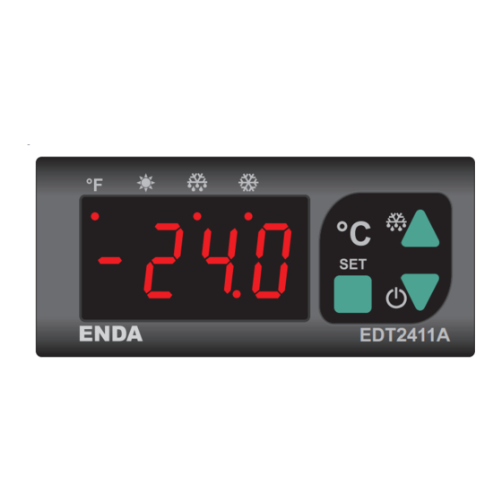 sisel ENDA EDT2411A Quick Start Manual