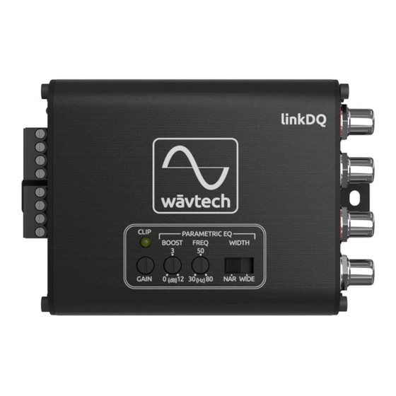 Wavtech LinkDQ Manuals